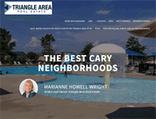 Tablet Screenshot of bestcaryneighborhoods.com